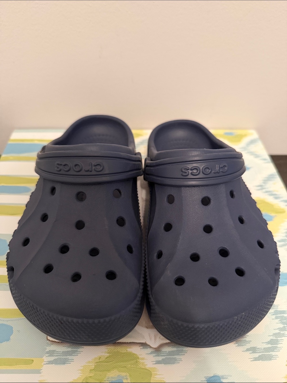 CROCS Kids Classic Clog in Navy J2
